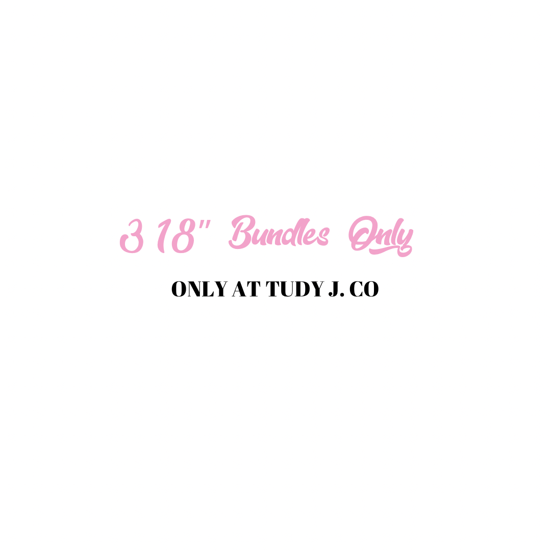 3 18” Bundles Only
